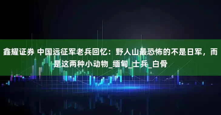 鑫耀证券 中国远征军老兵回忆：野人山最恐怖的不是日军，而是这两种小动物_缅甸_士兵_白骨